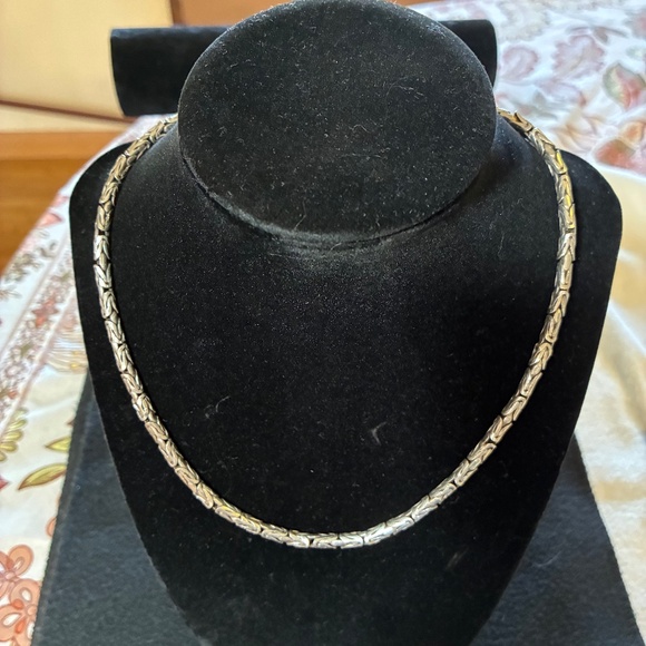 Jewelry - Sterling Silver Bali Byzantine Necklace